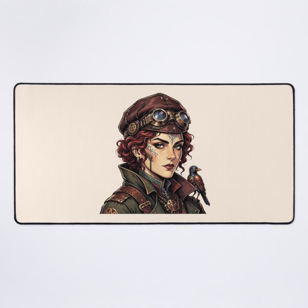Item preview, Steampunk Gothic Witch with Raven designed and sold by SweetLilith.