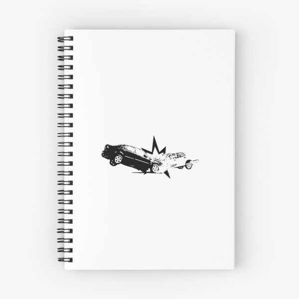 Item preview, Black and white cool design of CAR CRASH designed and sold by imadisorder.