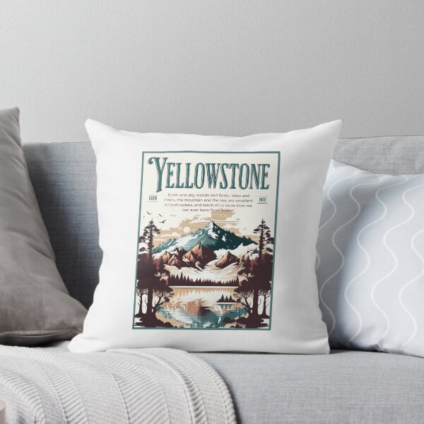 Item preview, Yellowstone National State Park Classic T-shirt Sticker designed and sold by ThinkNature!.