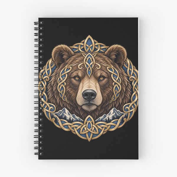 Item preview, Celtic heraldic bear in the mountains designed and sold by lAnJefurtifeu.