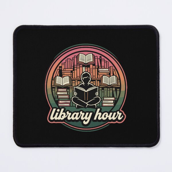 Item preview, Library Hour Book Lover Reader Reading designed and sold by SofiBlair.