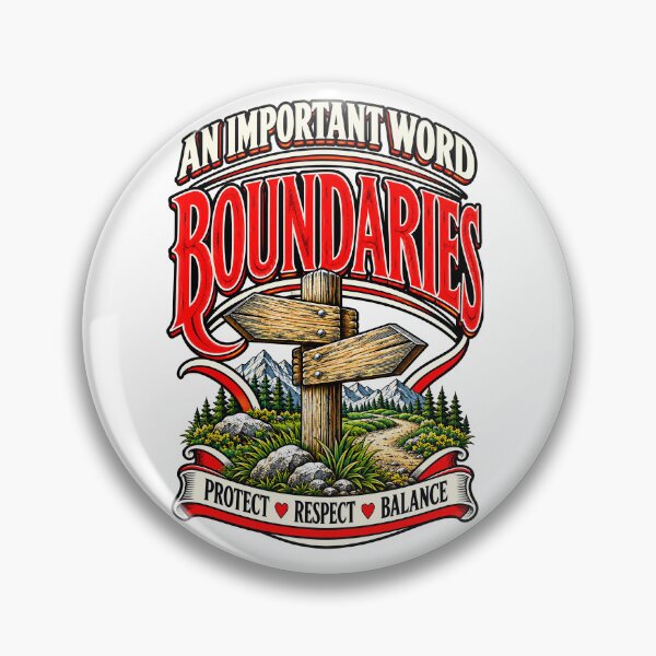 Item preview, Boundaries – Protect Respect Balance designed and sold by JanChryzostom.