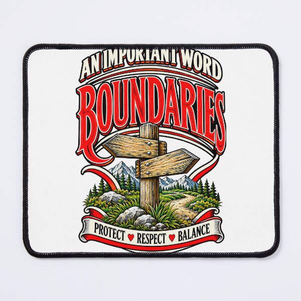 Item preview, Boundaries – Protect Respect Balance designed and sold by JanChryzostom.