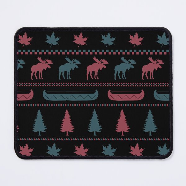 Item preview, Cabincore Moose Stripes in Black + Brick + Pine designed and sold by YesterdayColl.