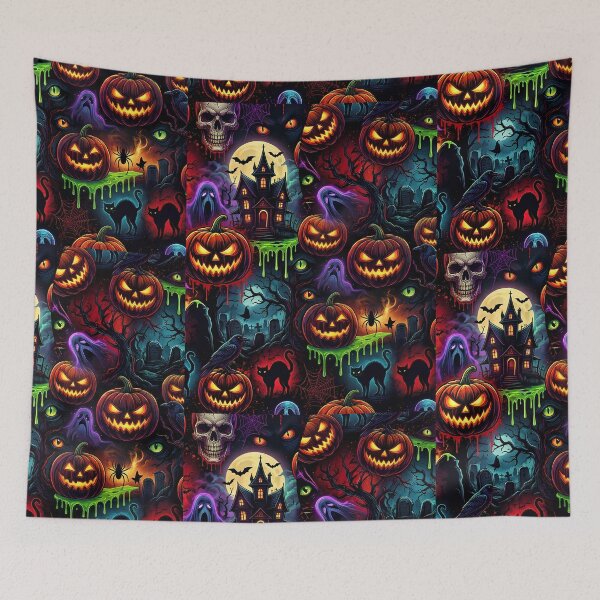 Item preview, Halloween pumpkin tees designed and sold by Abelfashion.