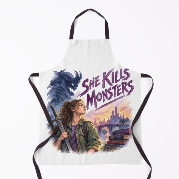 Item preview, She Kills Monsters designed and sold by Lyric Vault - Rock on.