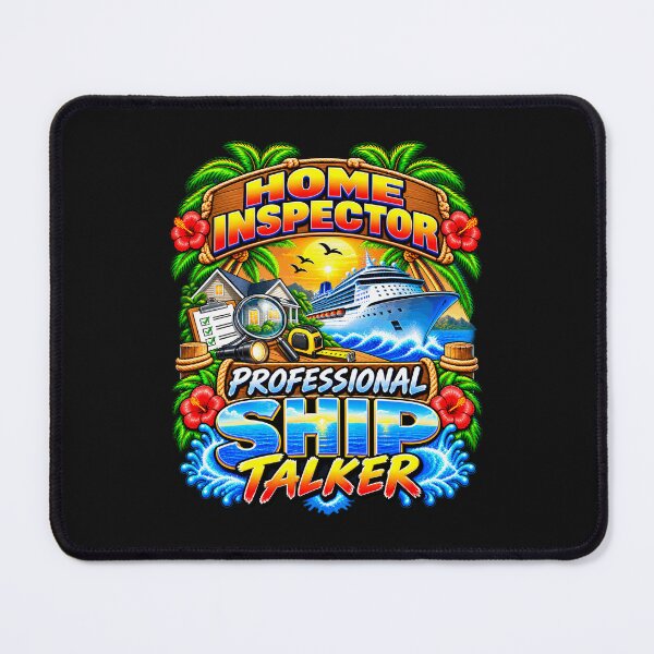 Item preview, Home Inspector Professional Ship Talker Cruise Vacation designed and sold by fungear.