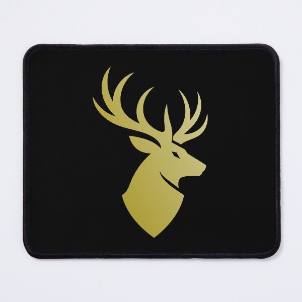 Item preview, Golden Stag Head Antlers Design designed and sold by AhmedZouita.