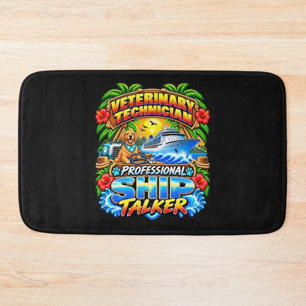 Item preview, Veterinary Technician Professional Ship Talker Cruise designed and sold by fungear.