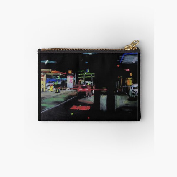 Item preview, Night City Gas Station Painting designed and sold by Odditzids.