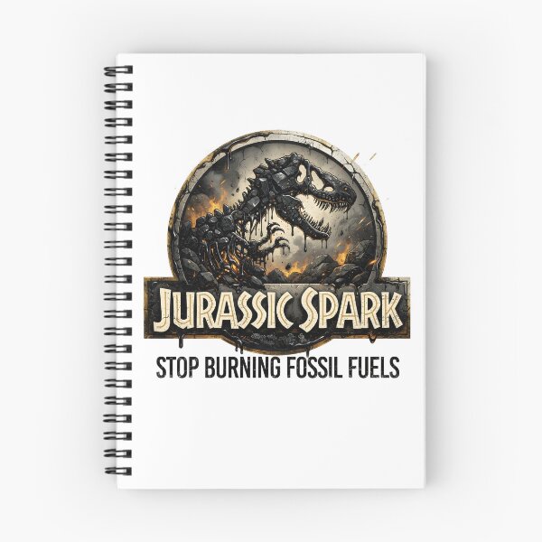 Item preview, Jurassic Spark - Stop Burning Fossil Fuels Parody designed and sold by T4U Exclusive Designs.