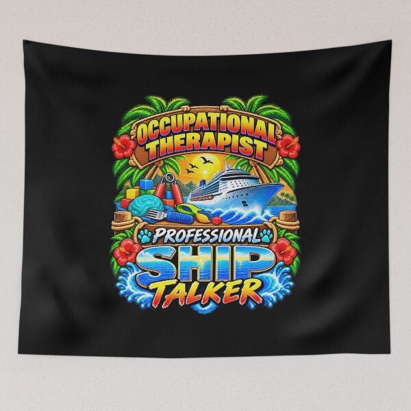 Item preview, Occupational Therapist Professional Ship Talker Cruise designed and sold by fungear.