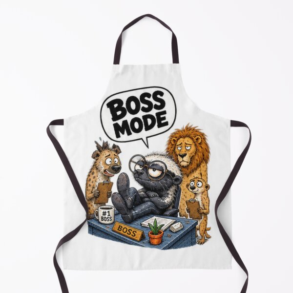 Item preview, Boss Mode Honey Badger Office Art designed and sold by paintingnou.