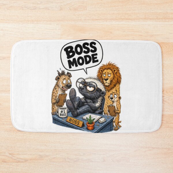 Item preview, Boss Mode Honey Badger Office Art designed and sold by paintingnou.