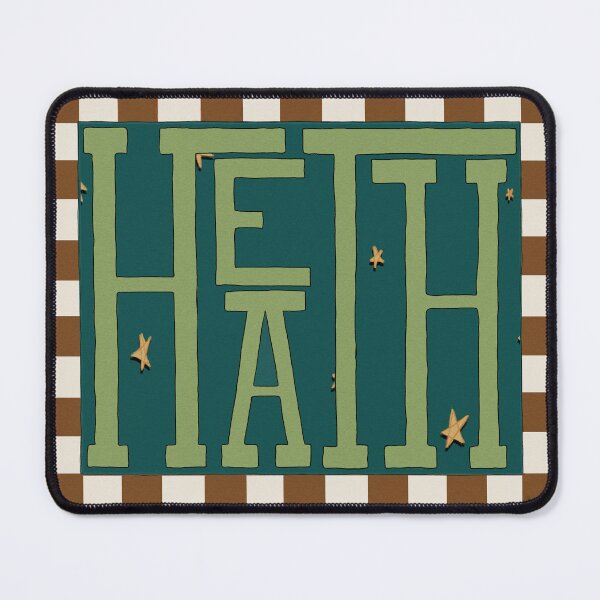 Item preview, Heath Name Art designed and sold by FiggyPeaches.