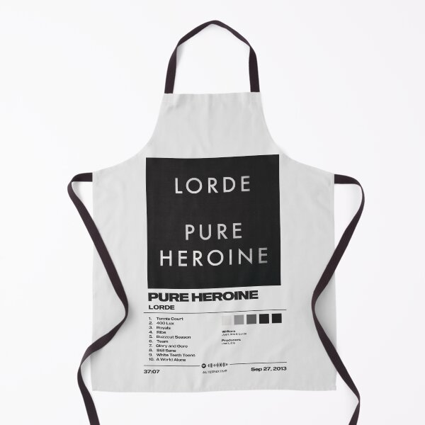 Item preview, Pure Heroine by Lorde - Minimalist Tracklist Art designed and sold by FourthWall Prints.