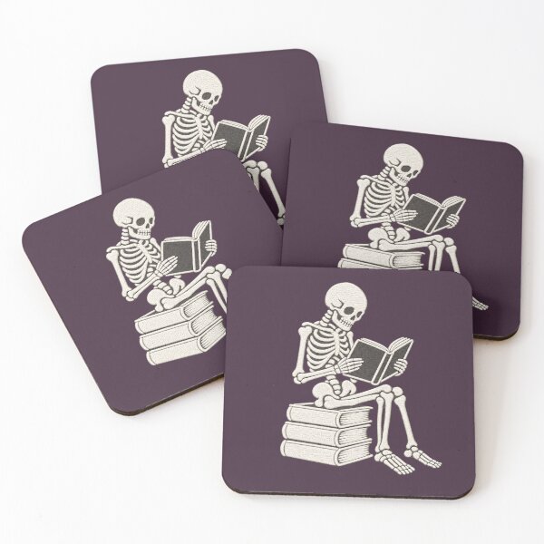 Item preview, TBR Skeleton Reader for Gothic Bookworms designed and sold by POD DYNASTY | Original Print On Demand T-Shirt Graphics.