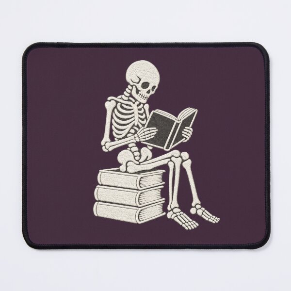 Item preview, TBR Skeleton Reader for Gothic Bookworms designed and sold by POD DYNASTY | Original Print On Demand T-Shirt Graphics.
