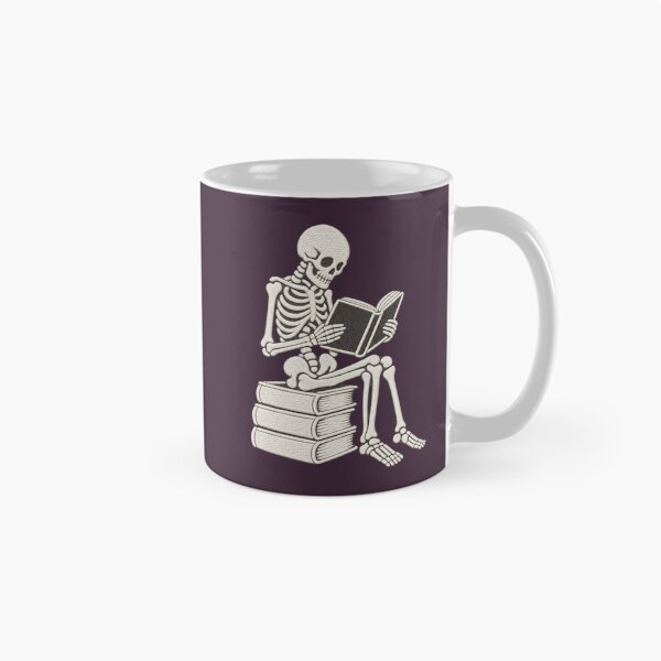 Item preview, TBR Skeleton Reader for Gothic Bookworms designed and sold by POD DYNASTY | Original Print On Demand T-Shirt Graphics.