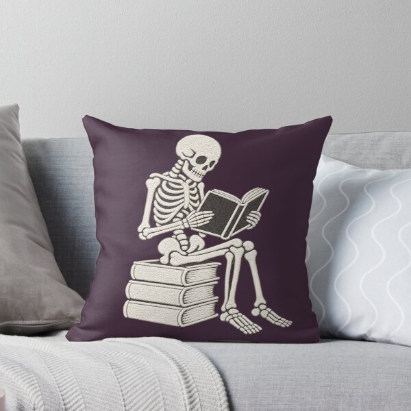 Item preview, TBR Skeleton Reader for Gothic Bookworms designed and sold by POD DYNASTY | Original Print On Demand T-Shirt Graphics.