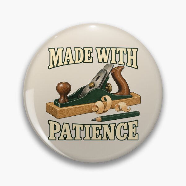 Item preview, Made With Patience Vintage Woodworking Design designed and sold by Mostafa Studio.