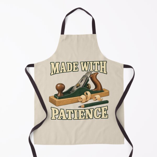 Item preview, Made With Patience Vintage Woodworking Design designed and sold by Mostafa Studio.