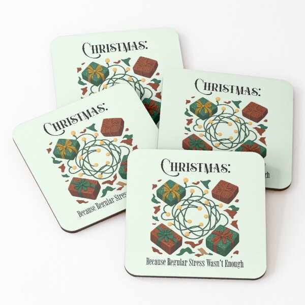 Item preview, Christmas Because Regular Stress Wasn’t Enough designed and sold by Sachie's Studio.