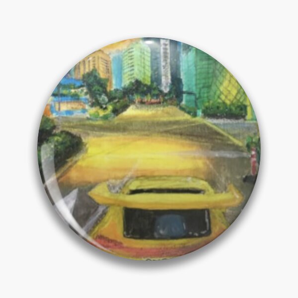 Item preview, Retro Street Racing Game Art - Yellow designed and sold by Odditzids.