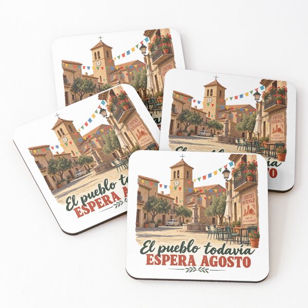 Item preview, El Pueblo Todavía Espera Agosto – Nostalgia de la España designed and sold by Past in Threads.