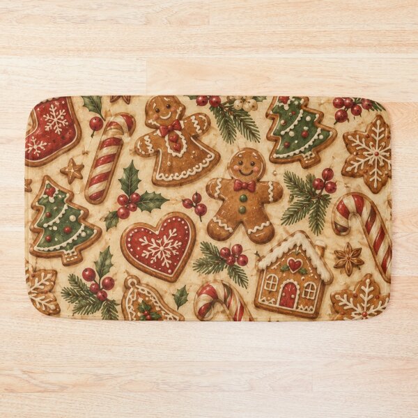 Item preview, Vintage Gingerbread Cookie Christmas  designed and sold by mycute-stickers.