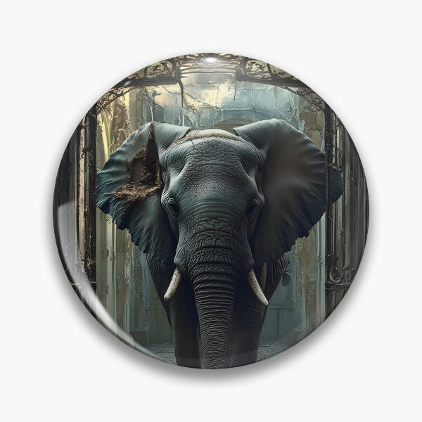 Item preview, elephant designed and sold by 3ling_Design.
