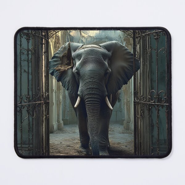 Item preview, elephant designed and sold by 3ling_Design.