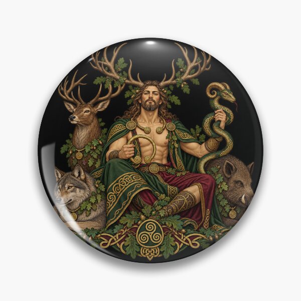 Item preview, Cernunnos, el dios celta de los animales salvajes. designed and sold by lAnJefurtifeu.