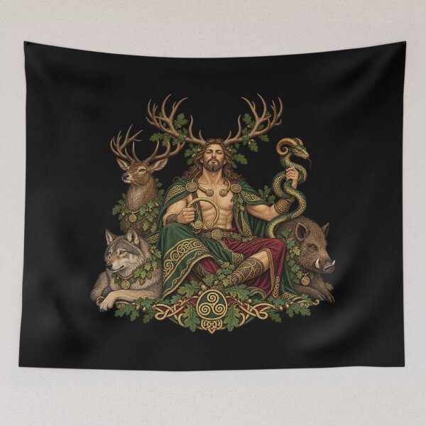 Item preview, Cernunnos, the Celtic god of wild animals designed and sold by lAnJefurtifeu.