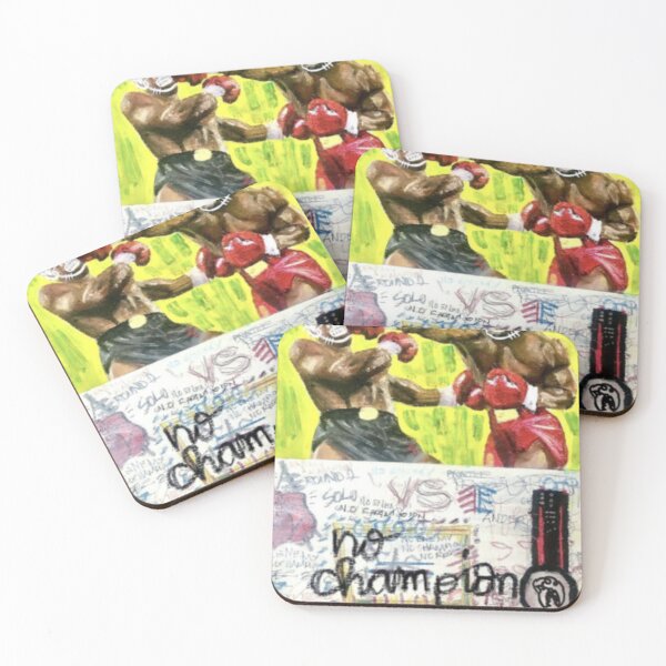 Item preview, Neo-Expressionist Boxing Match Painting designed and sold by Odditzids.