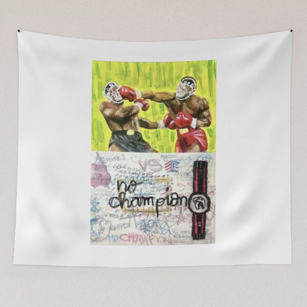 Item preview, Neo-Expressionist Boxing Match Painting designed and sold by Odditzids.