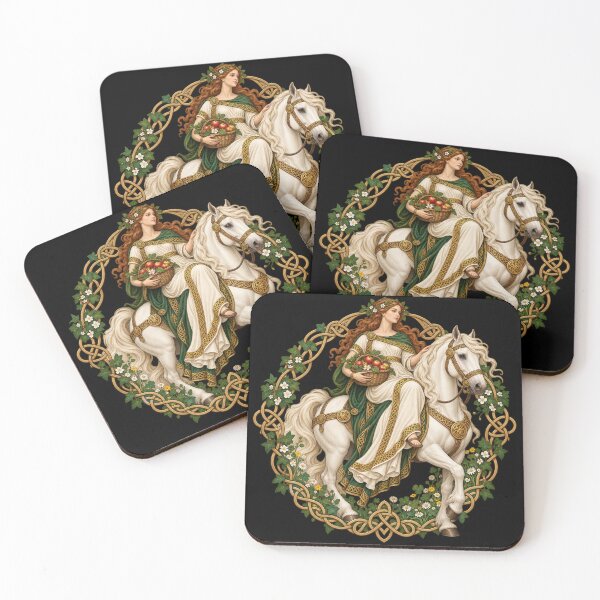 Item preview, Epona, the Celtic goddess with the white horse designed and sold by lAnJefurtifeu.