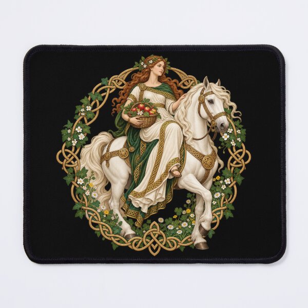 Item preview, Epona, the Celtic goddess with the white horse designed and sold by lAnJefurtifeu.