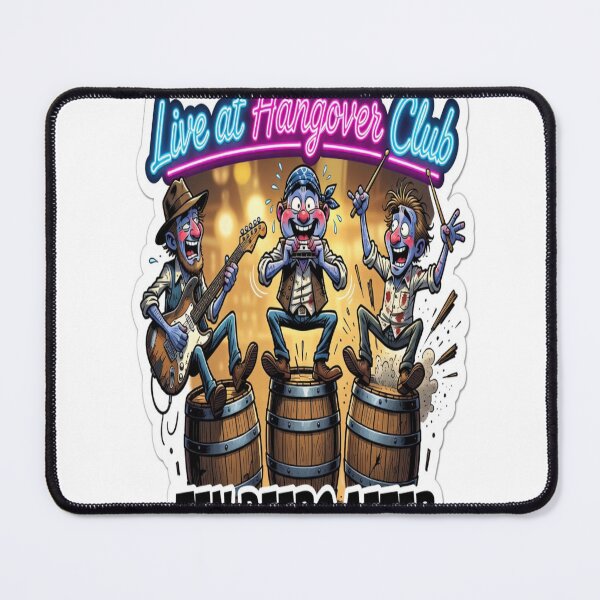 Item preview, Fleetwood Snack Retro 70s Blues Band Eating Chips Sticker designed and sold by Imaginarium of Chaos falcon88 .