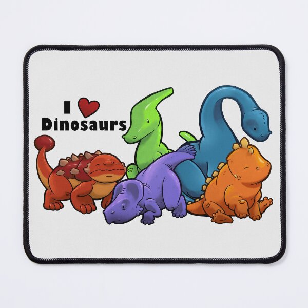 Item preview, I ♥ Dinosaurs (horizontal vs.) designed and sold by Powers Art.