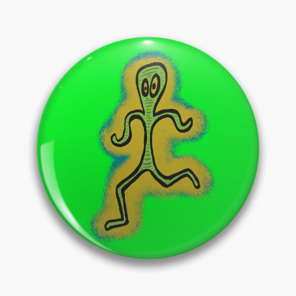 Item preview, Running alien designed and sold by SombreroDoodles.