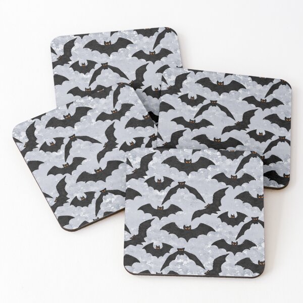 Item preview, Bats in the clouds  designed and sold by Natty Moo Design.