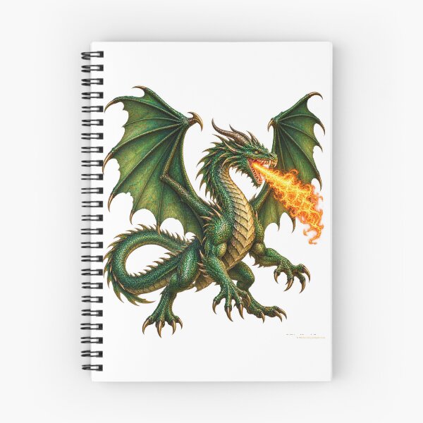 Item preview, The Fire-Breathing Green Dragon designed and sold by BlingandGifts.
