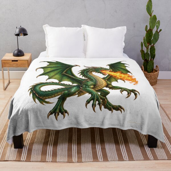 Item preview, The Fire-Breathing Green Dragon designed and sold by BlingandGifts.