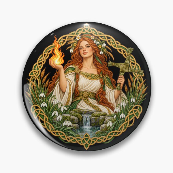 Item preview, Celtic Brigid, sacred fire and renewal designed and sold by lAnJefurtifeu.