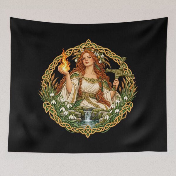 Item preview, Celtic Brigid, sacred fire and renewal designed and sold by lAnJefurtifeu.