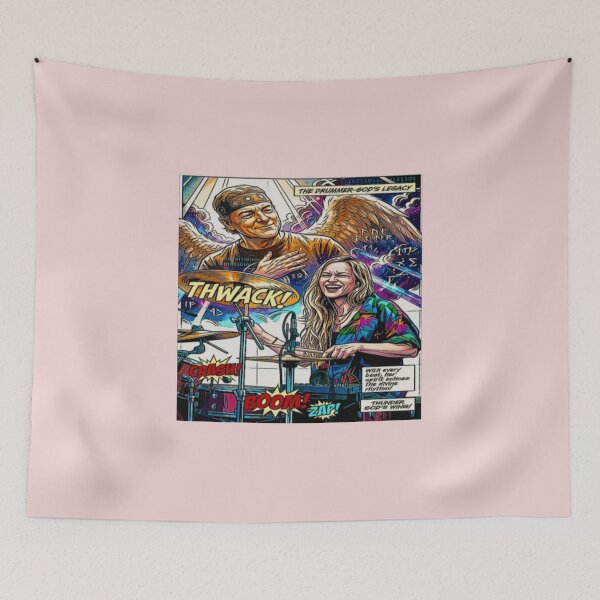 Item preview, The Drummer-God's Legacy - Retro Comic designed and sold by Odditzids.