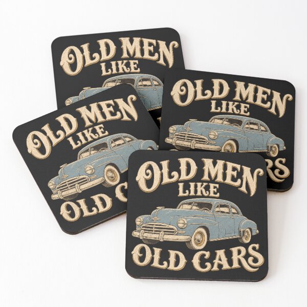 Item preview, Old Men Like Old Cars – Classic Cruiser Edition designed and sold by Automotive Art by Greg.