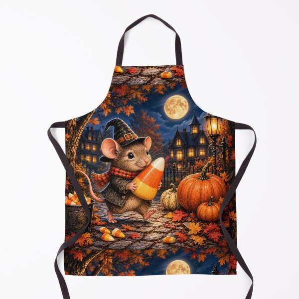 Item preview, A Mouse Carrying a Candy Corn- Upscaled Version designed and sold by Novel Works Studio.