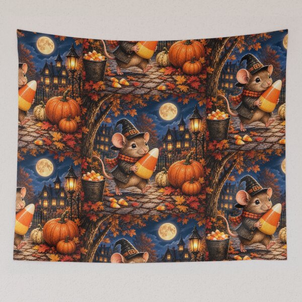 Item preview, A Mouse Carrying a Candy Corn- Upscaled Version designed and sold by Novel Works Studio.